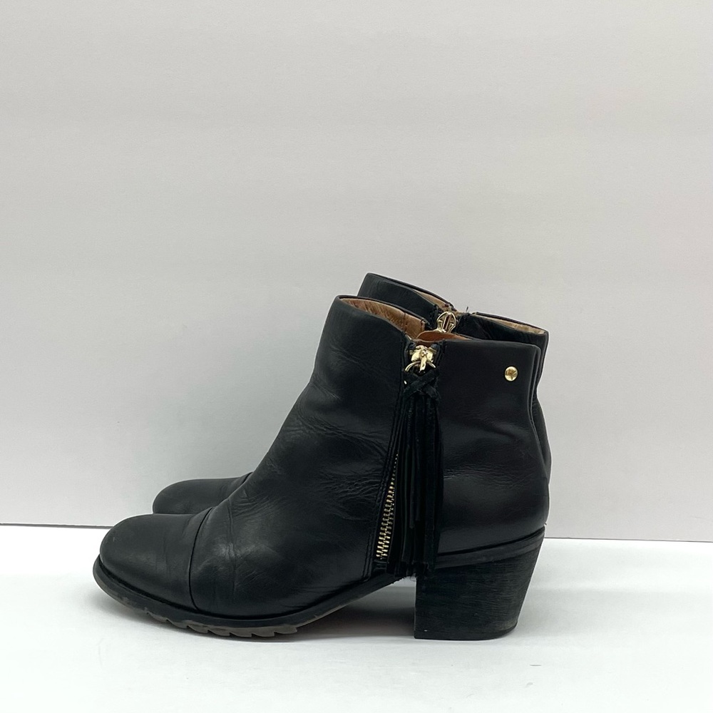 PIKOLINOS Black Ankle Boots Sleek Leather Sz6